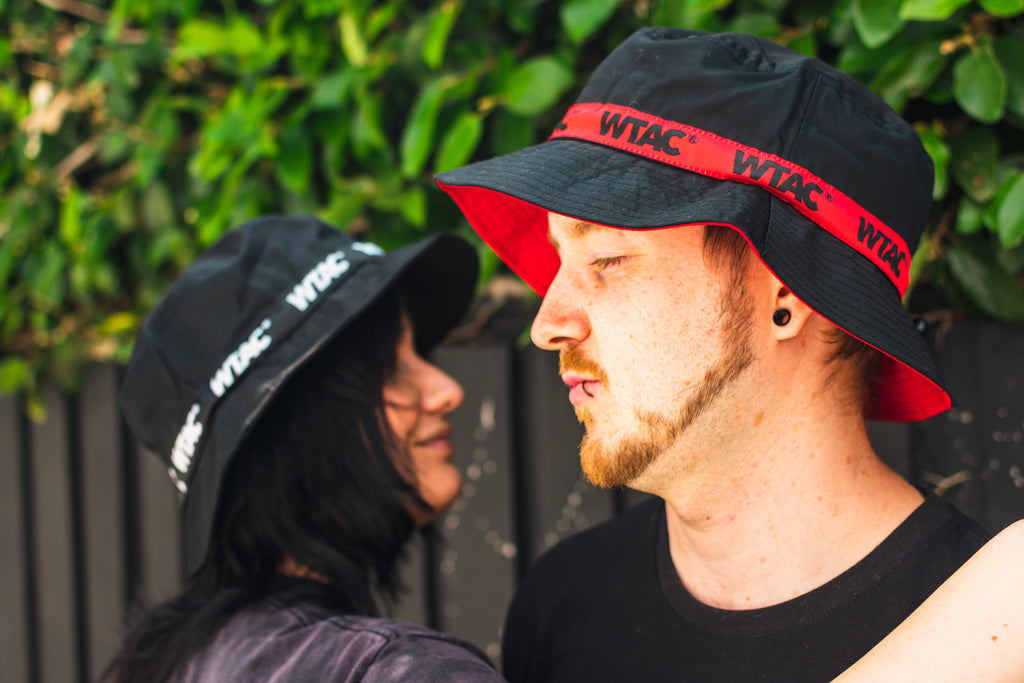 WTAC Bucket Hat - Black / White