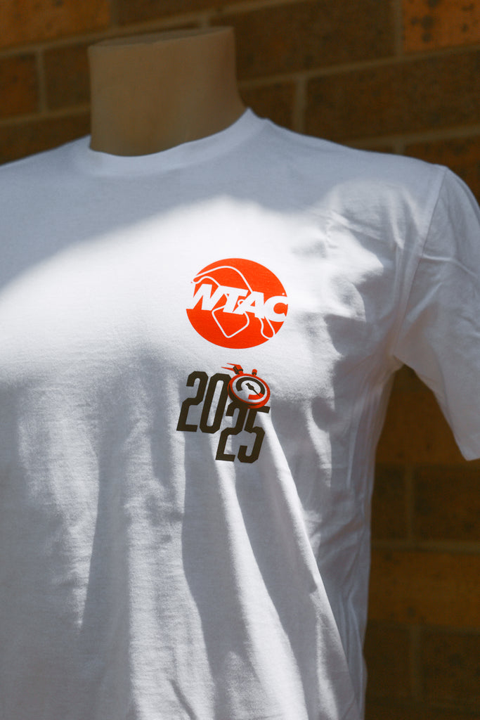 WTAC 2025 - One Perfect Lap T-Shirt - White / Red