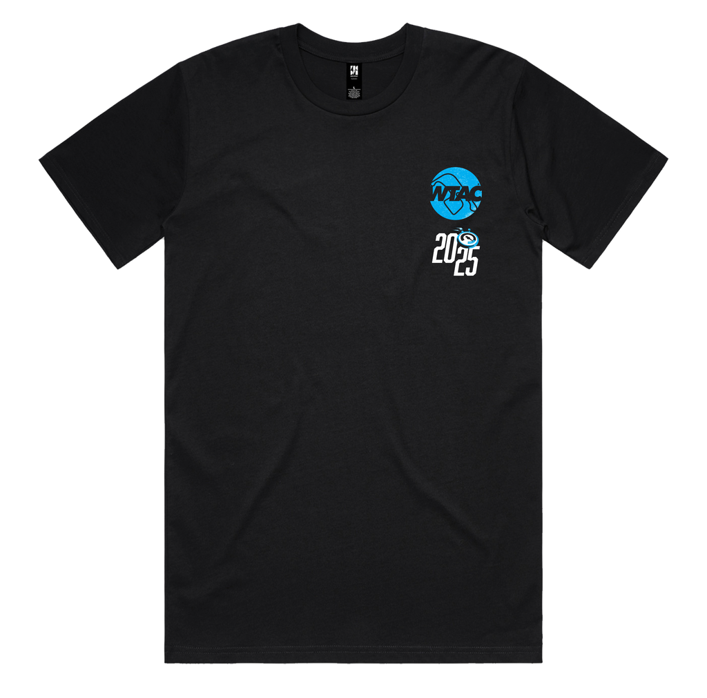 WTAC 2025 - One Perfect Lap T-Shirt - Black / Blue
